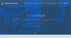 Desktop Screenshot of datastrong.com